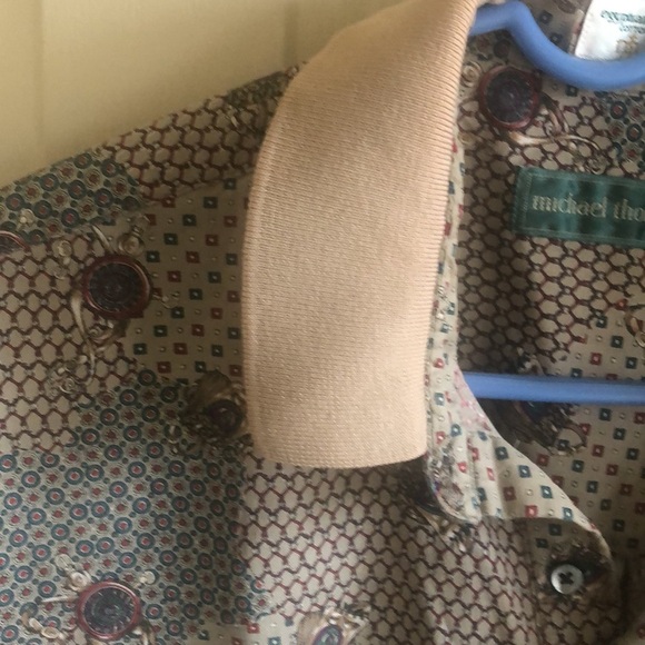 Michael Thomas Mens Polo Shirt Size L - Picture 3 of 9